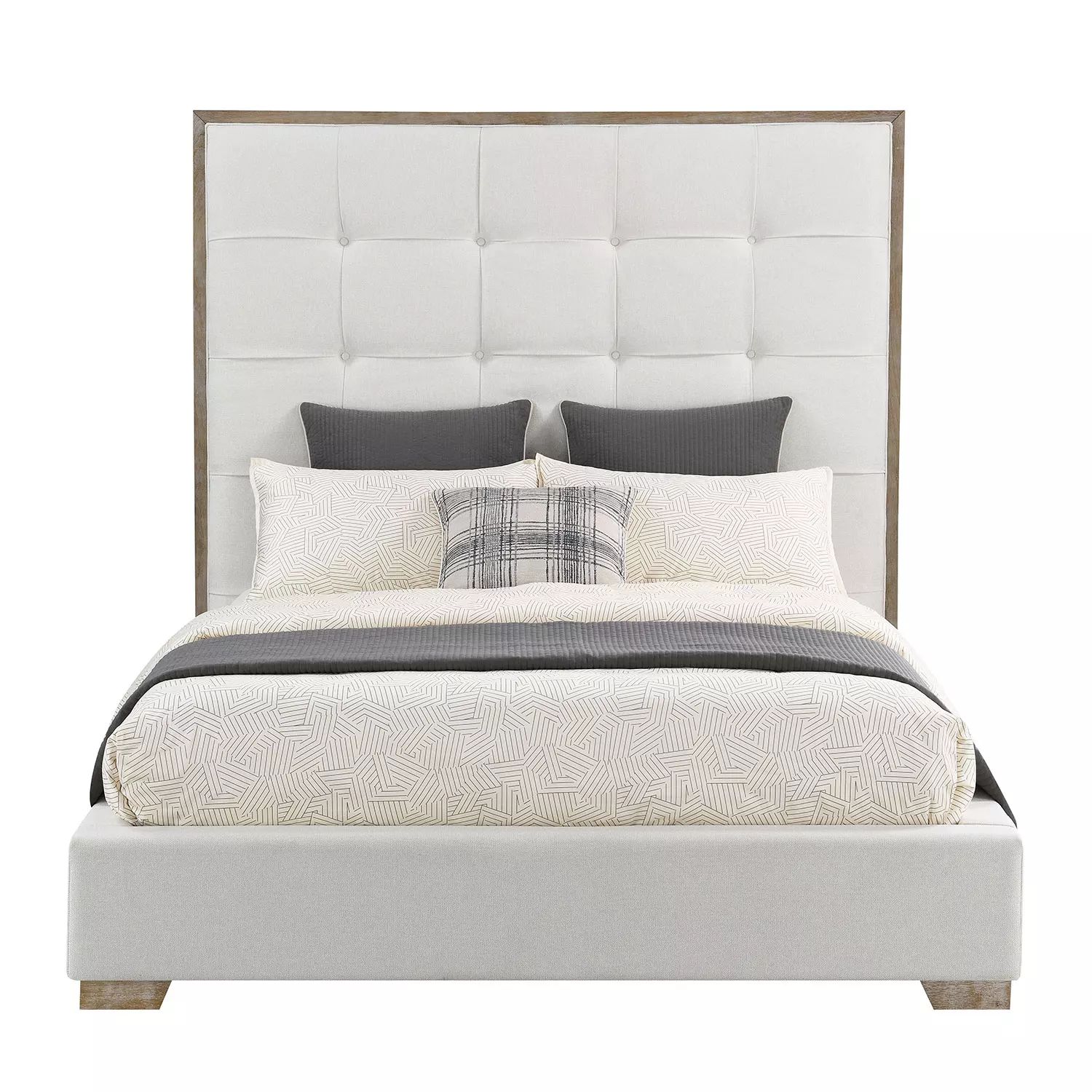 Cape Cod Fabric Tufted Bed, Assorted Sizes & Colors | Sam's Club