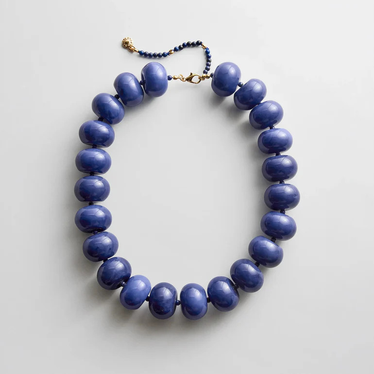 Joan Semi-Precious Necklace - Lapis | BaubleBar