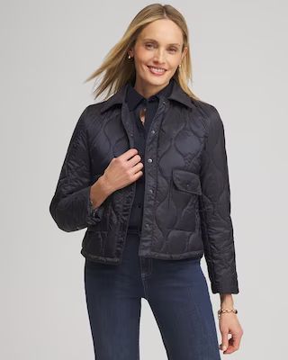 Cropped Quilted Jacket | Chico's