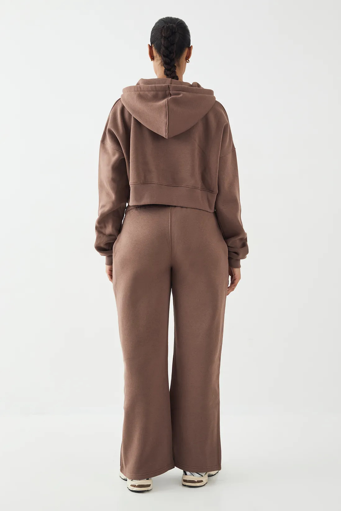 DSGN Studio Contrast Drawcord Mid Rise Straight Leg Jogger | Boohoo.com (UK & IE)