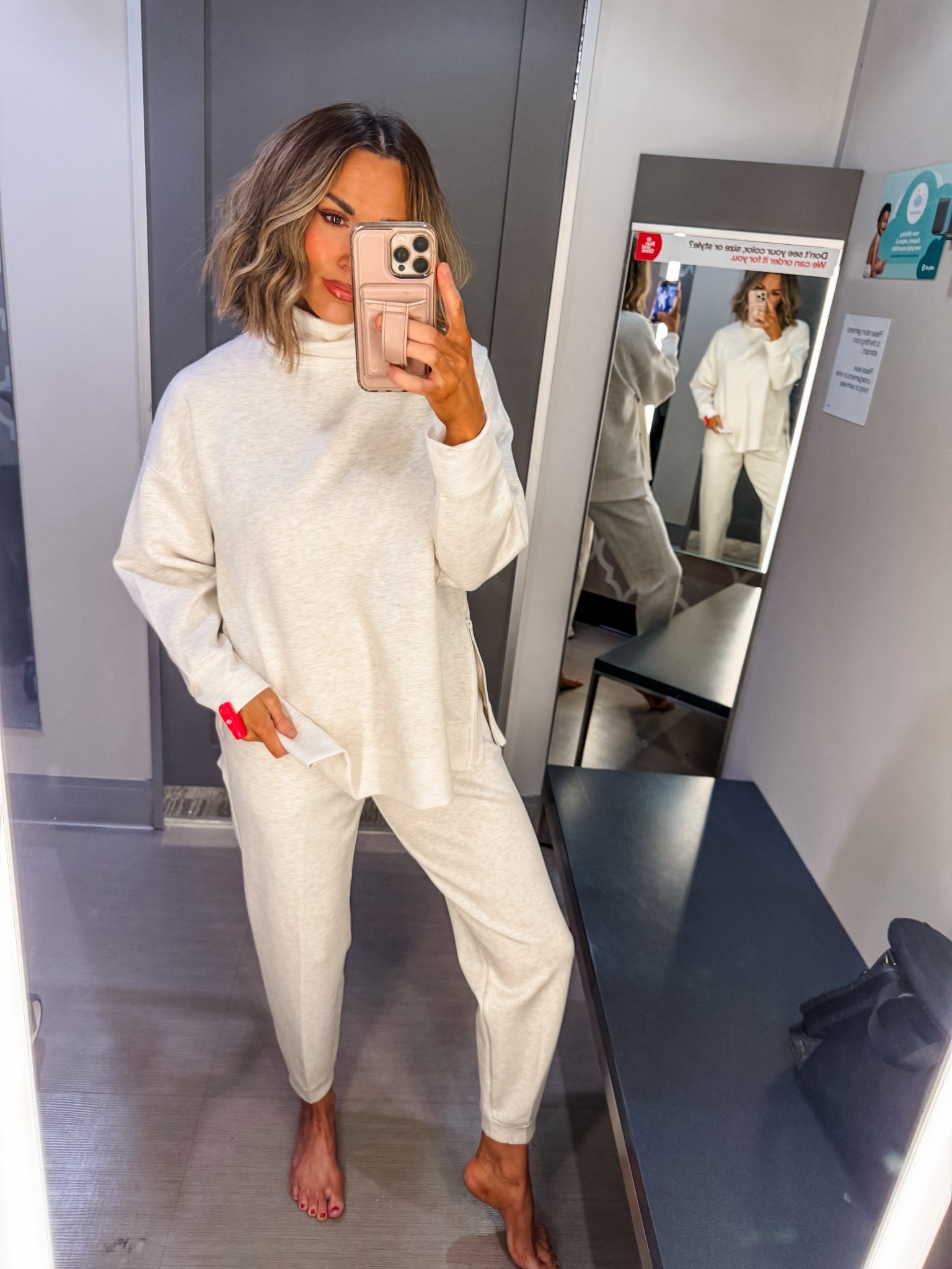 New at Target wearing a small
In both 

#LTKOver40 #LTKFindsUnder50