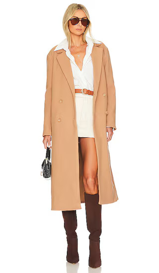 Isn't It Iconic Coat in Tan | Revolve Clothing (Global)