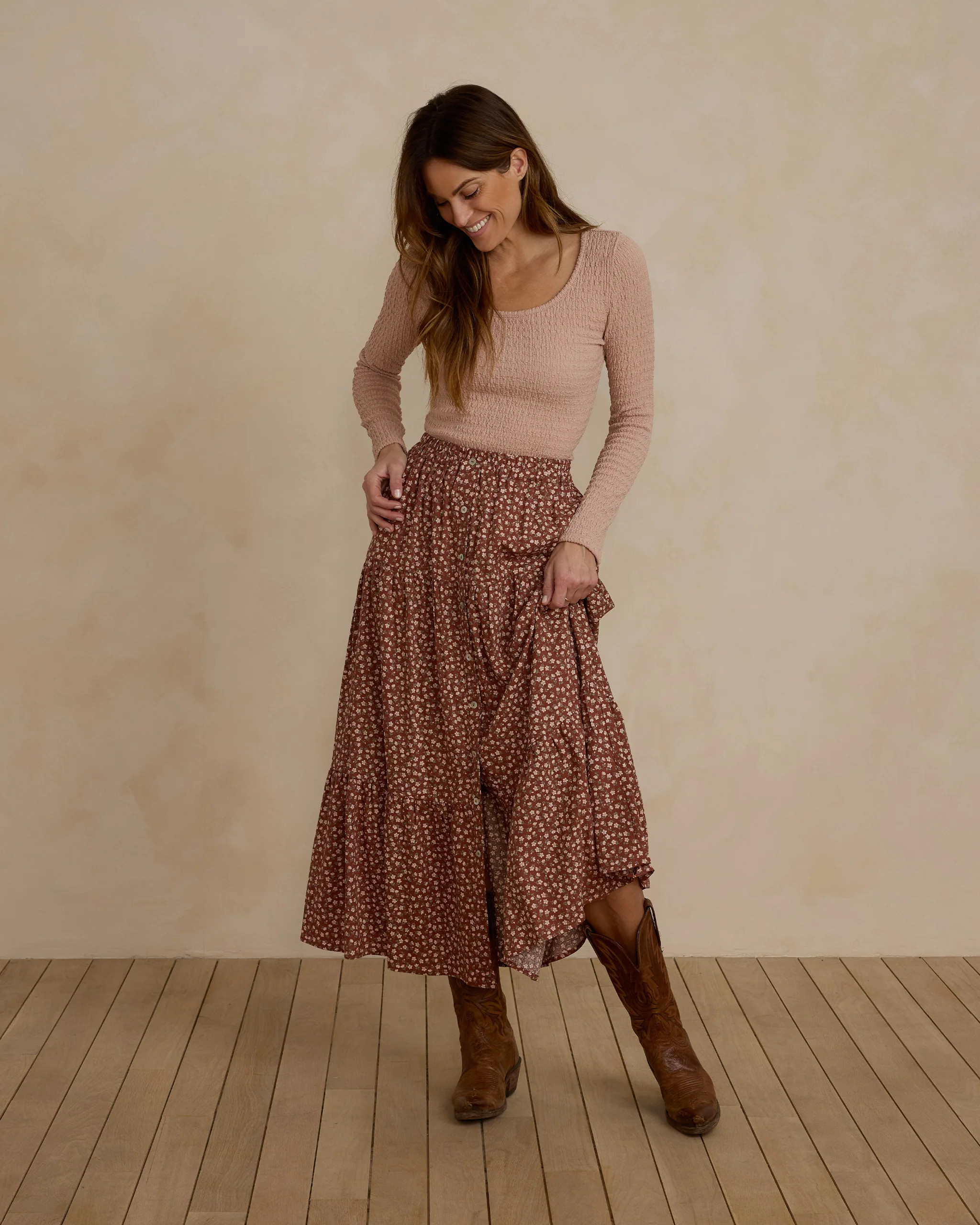 Joelle Skirt | Rosette | Rylee + Cru