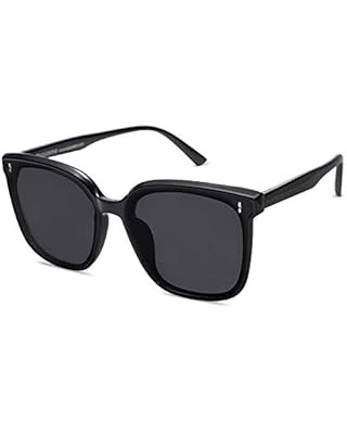 MUAMUA Fashion Polarized Sunglasses Oversized Women Men Square Sun Glasses Big Shades UV Protecti... | Amazon (US)