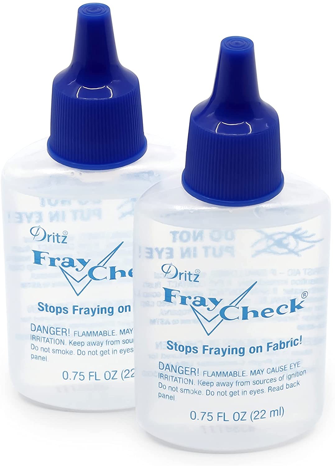Dritz Fray Check Liquid Seam Sealant.75-Fluid Ounce (2-Pack), Clear | Amazon (US)