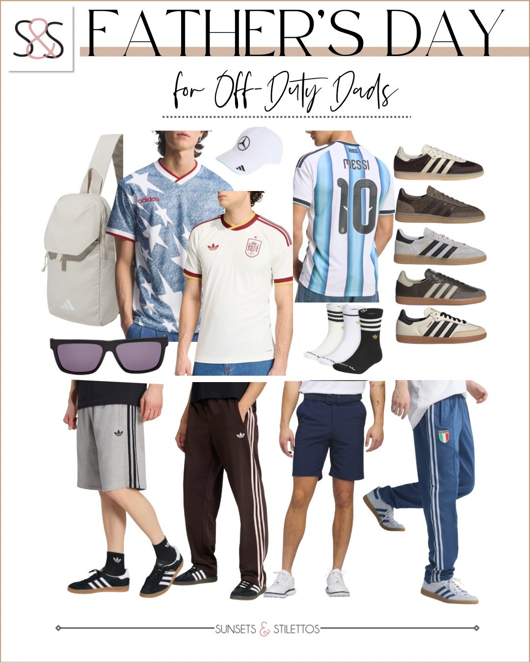 Whether your guy is a golf guy, a sports guy, or just a comfy guy- these picks have you covered. High-quality and amazing size choices too! They even have tall lengths!@adidas #adidaspartner #createdwithadidas