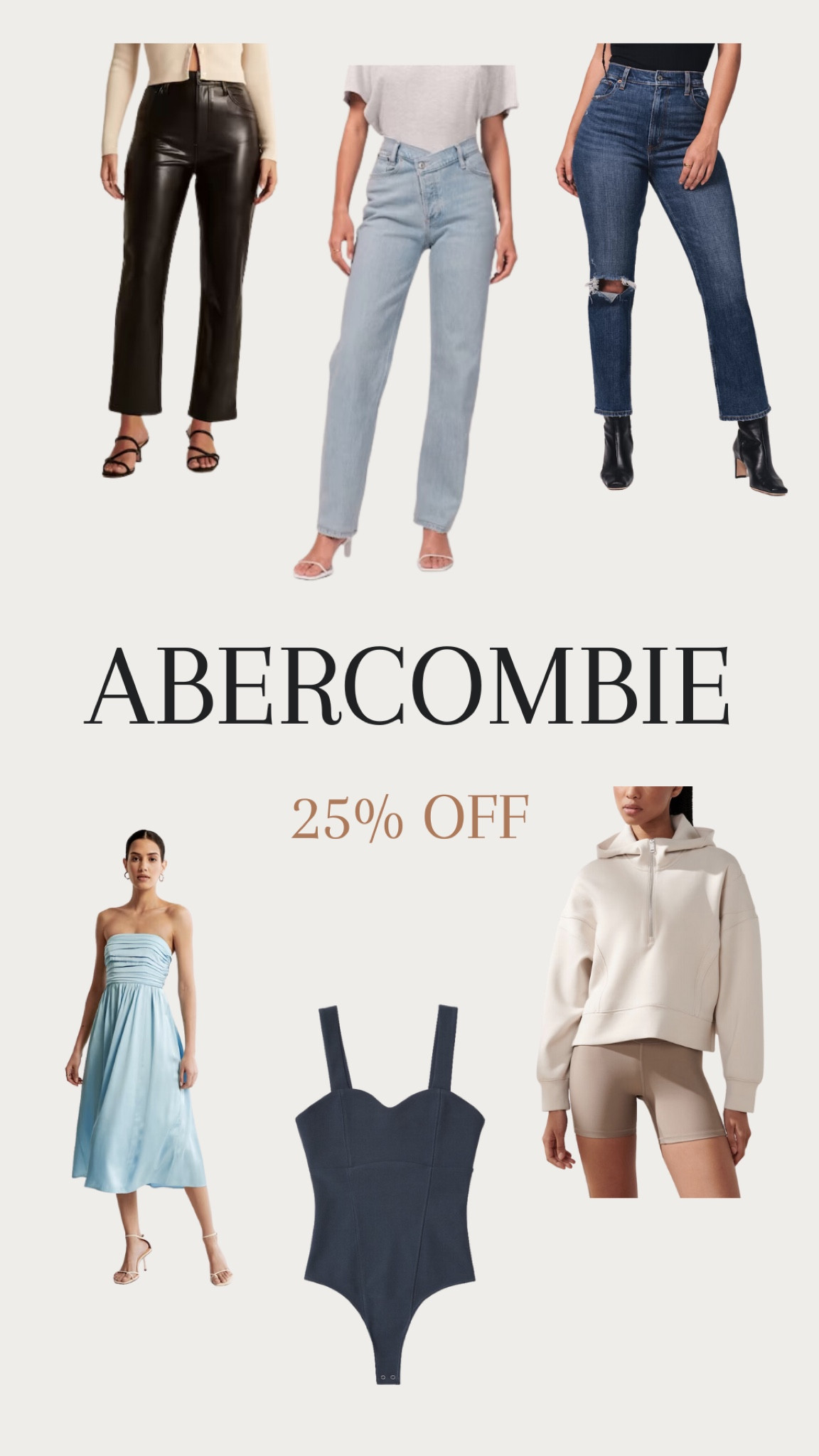 Abercrombie 25% off select things!! 

#LTKfindsunder100 #LTKSeasonal #LTKsalealert