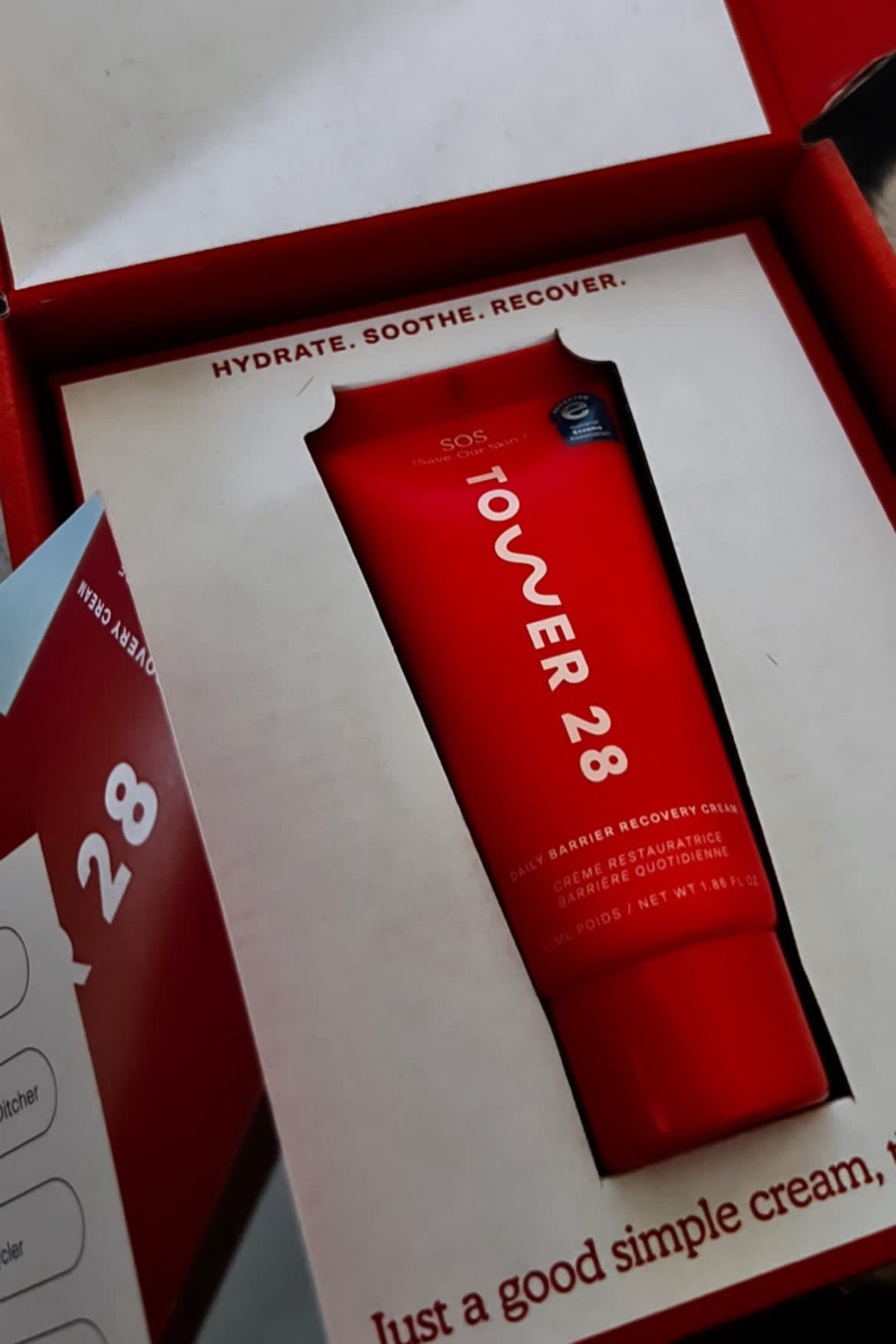 Received this as PR a weeks ago and have been obsessed!! 😍 I pair this with my Tower28 Daily Rescue facial spray. 

This cream is perfect for my sensitive skin. Formulated with hyaluronic acid! Soooo hydrating on the skin and soothes any of my irritation🧡

Tower28 skincare, Tower28 sensitive skin favs, skincare moisturizer, skincare essentials, sensitive skin beauty must haves! 

#LTKBeauty #LTKStyleTip #LTKFindsUnder50