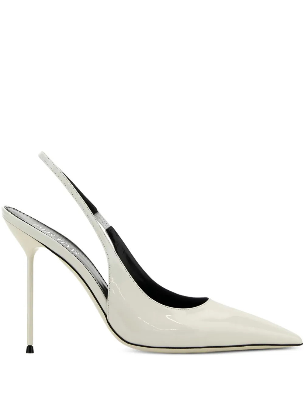 Paris Texas 105mm Lidia slingback pumps - White | Farfetch Global