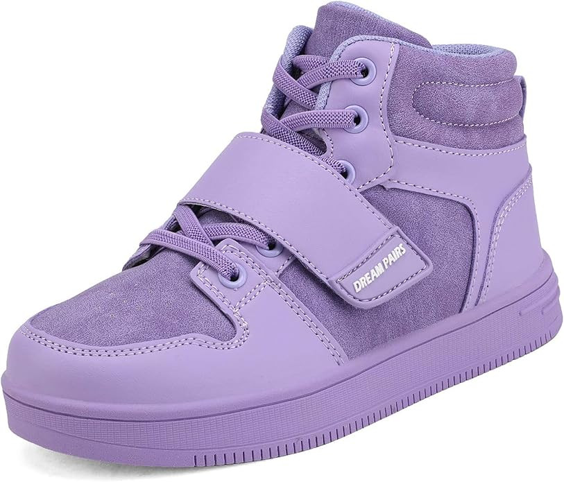 DREAM PAIRS Boys Girls High Top Sneaker LilLegends Skyhigh Basketball Shoes | Amazon (US)