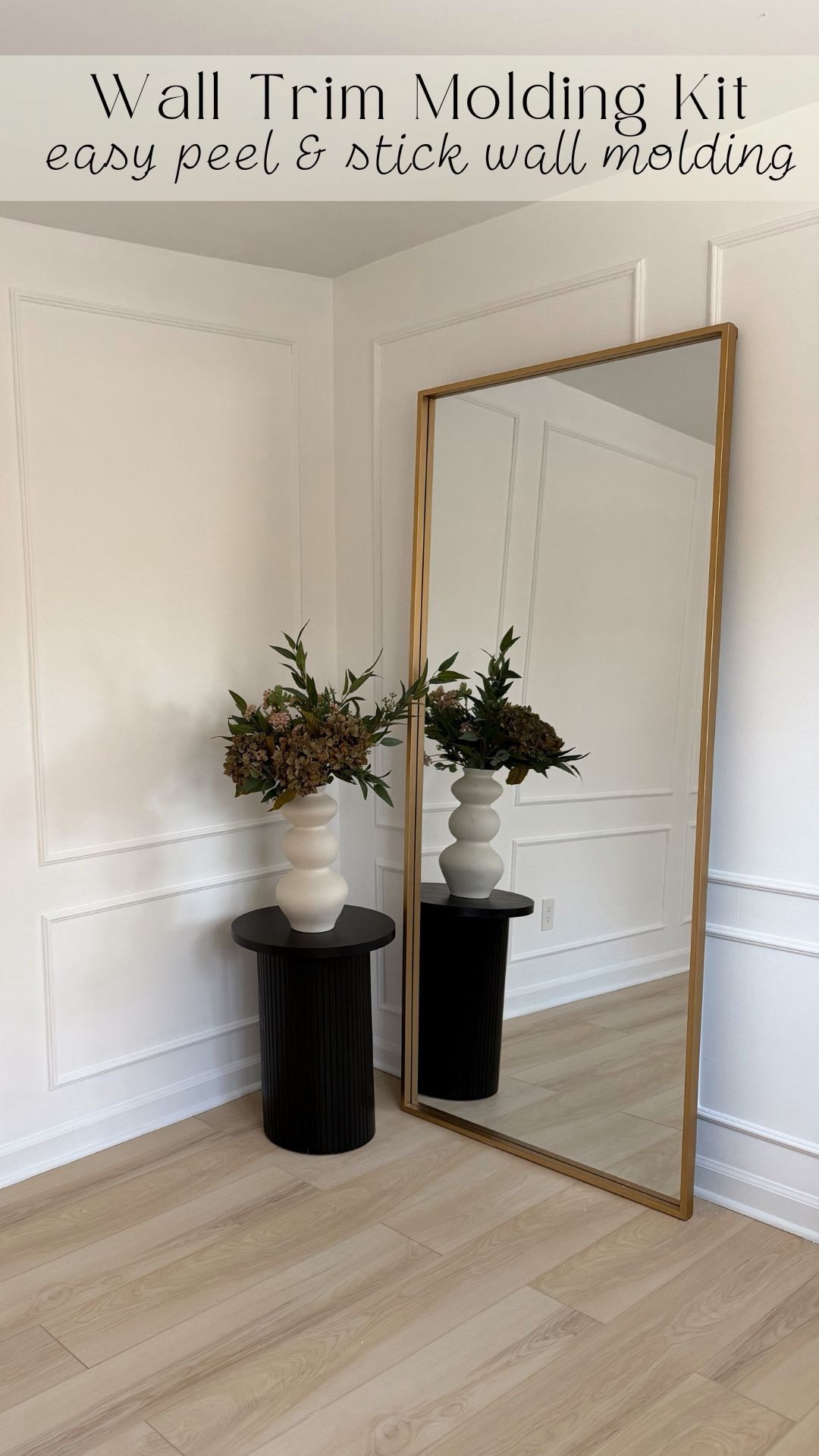 The easiest way to add character to your house, peel and stick wall molding trim. #olidylstudio

#LTKSaleAlert #LTKdayinmylife #LTKHome