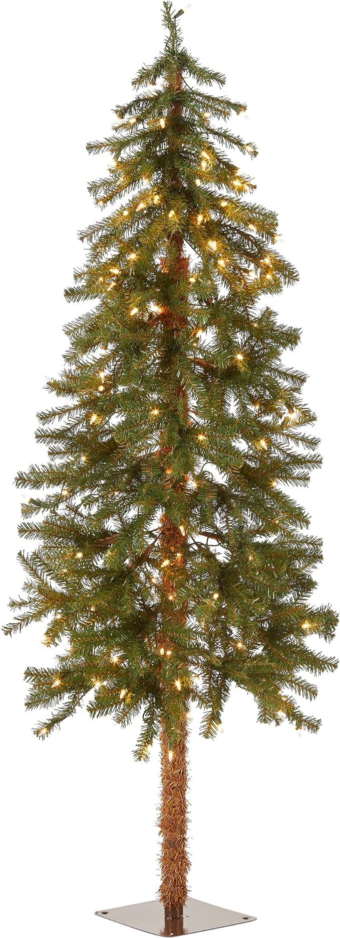 National Tree Company lit Artificial Christmas Tree Includes Pre-strung White Lights and Stand, H... | Amazon (US)