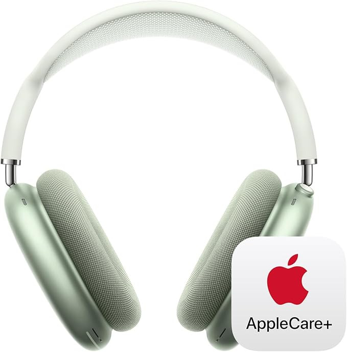 Apple AirPods Max Wireless Over-Ear Headphones with AppleCare+ (2 Years) - Green | Amazon (US)