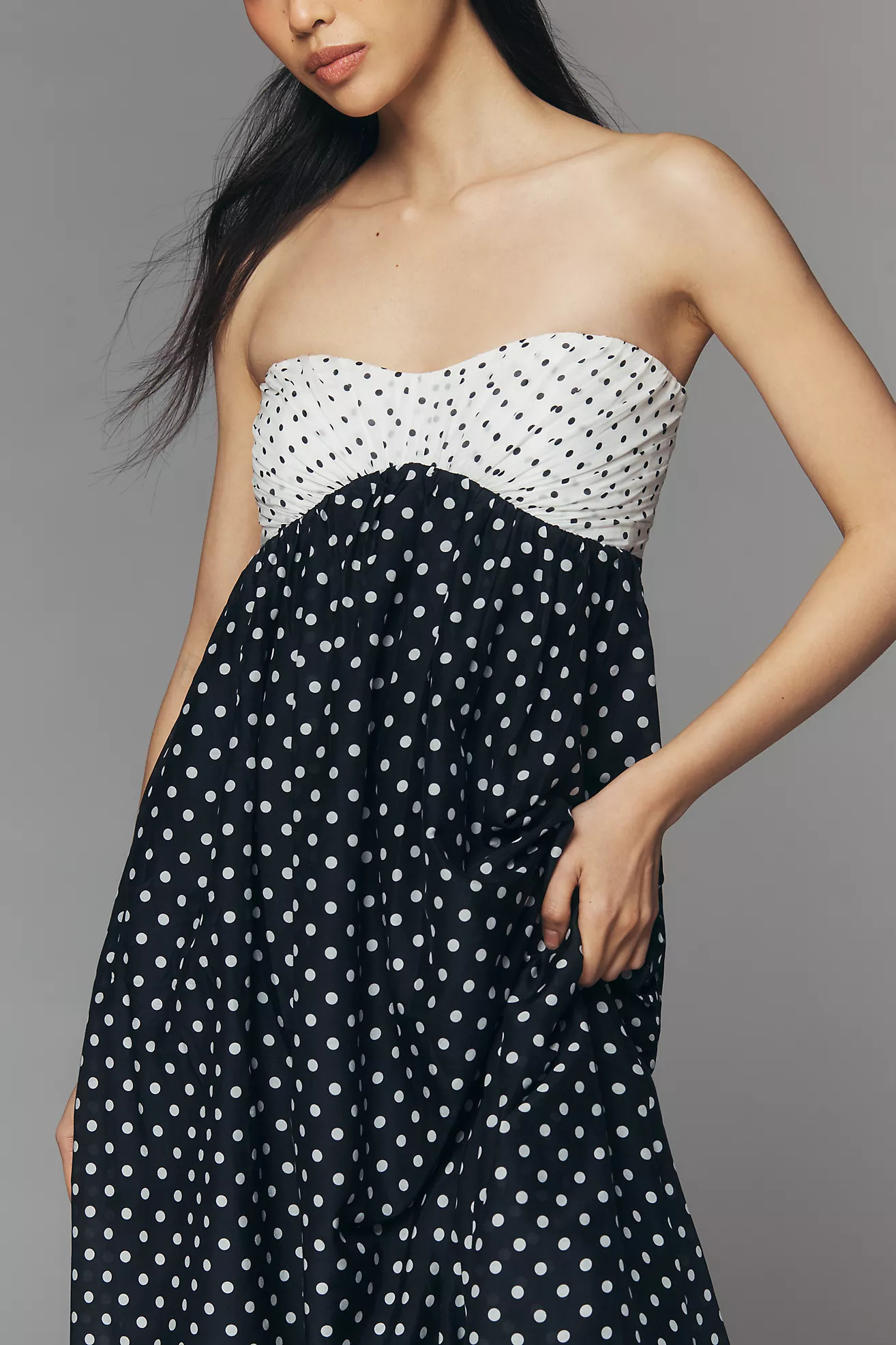 Rachel Antonoff Jaclyn Petite Cotton Silk Dress | Anthropologie (US)