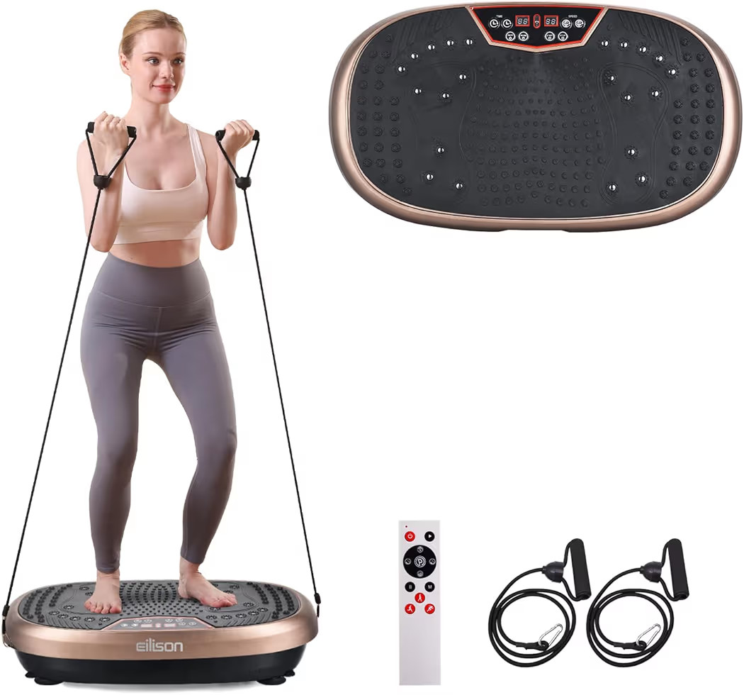 EILISON FitMaxx 3D XL Vibration Plate Exercise Machine - Whole Body Workout Vibration Platform w/... | Amazon (US)