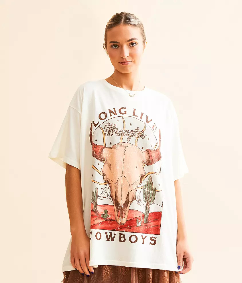 Desert Skull Oversized T-Shirt | Buckle