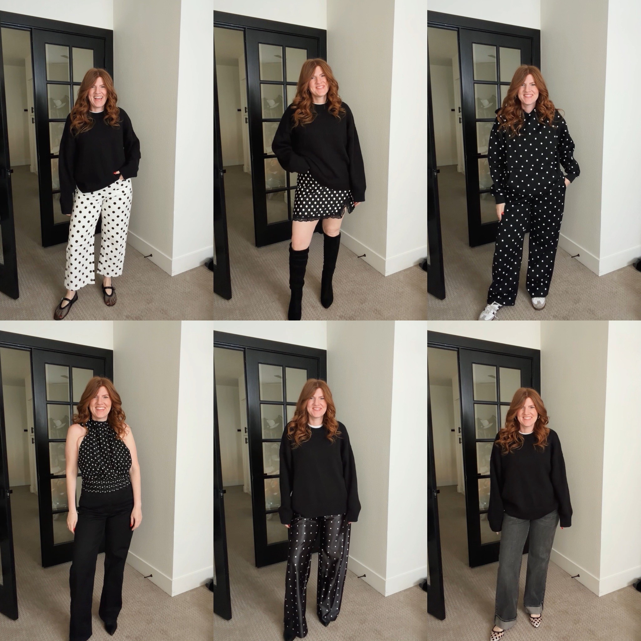 Polka dot outfits from Amazon. Spring outfits 

#LTKootd #LTKPetite #LTKSaleAlert