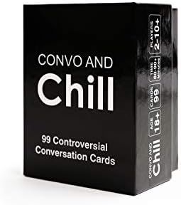 Convo and Chill - 99 Epic Conversation Starters for, Guests or Couples! Fun, Thought-Provoking Di... | Amazon (US)