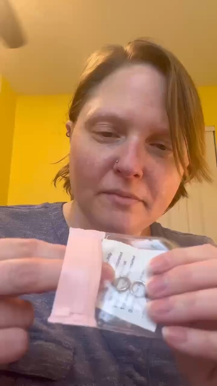 Delicate, stylish, and hypoallergenic! ✨💖 These 6mm silver opal hoop earrings are perfect for multiple piercings—whether it’s your helix, daith, or third hole. Made with 316L surgical stainless steel for a comfortable, skin-friendly fit! 

 #LTKOver40 #LTKStyleTip #LTKBeauty