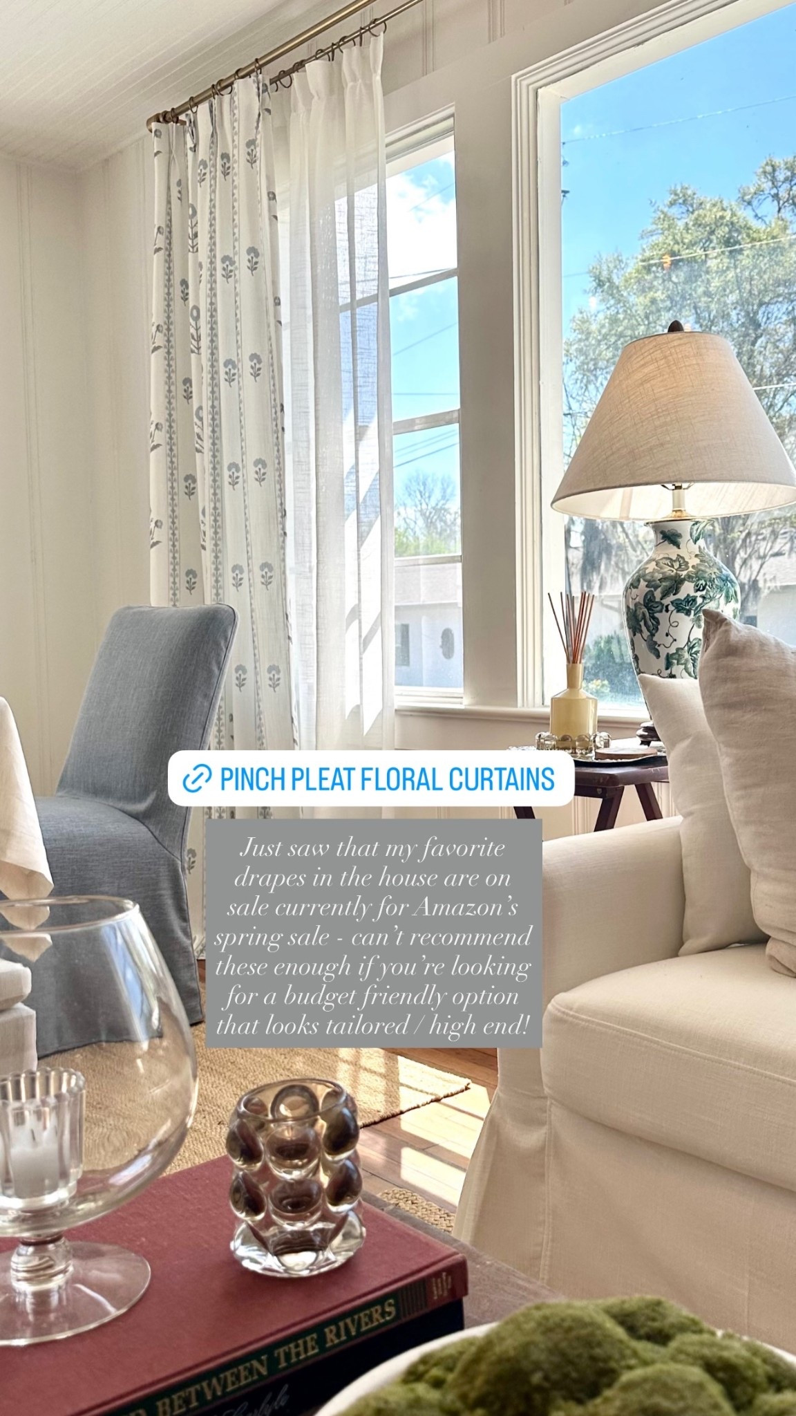 Just saw that my favorite drapes in the house are on sale currently for Amazon’s spring sale - can’t recommend these enough if you’re looking for a budget friendly option that looks tailored / high end!