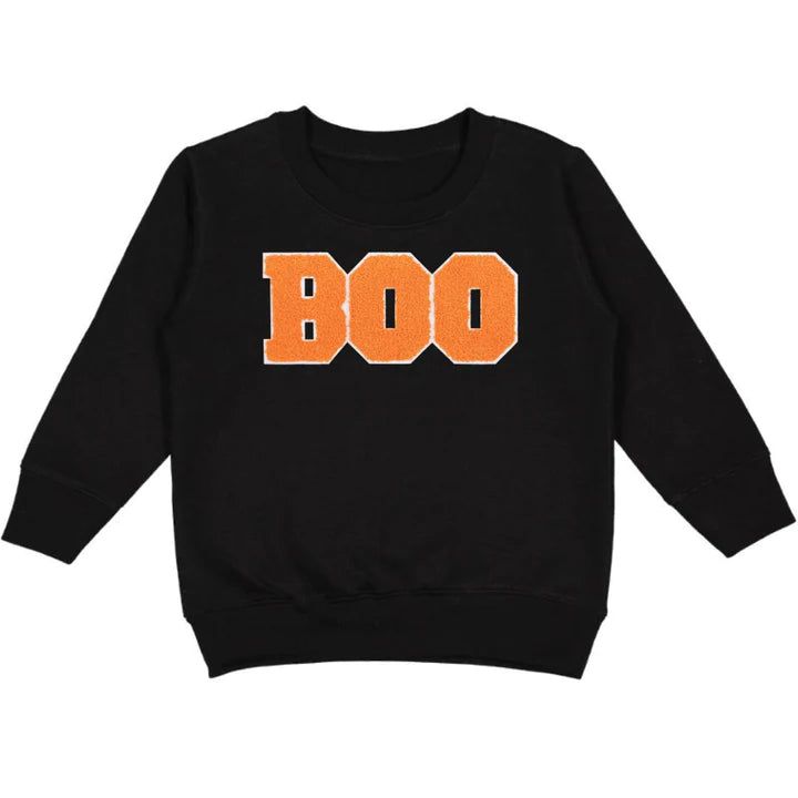 Sweet Wink Boo Patch Sweatshirt | JoJo Mommy