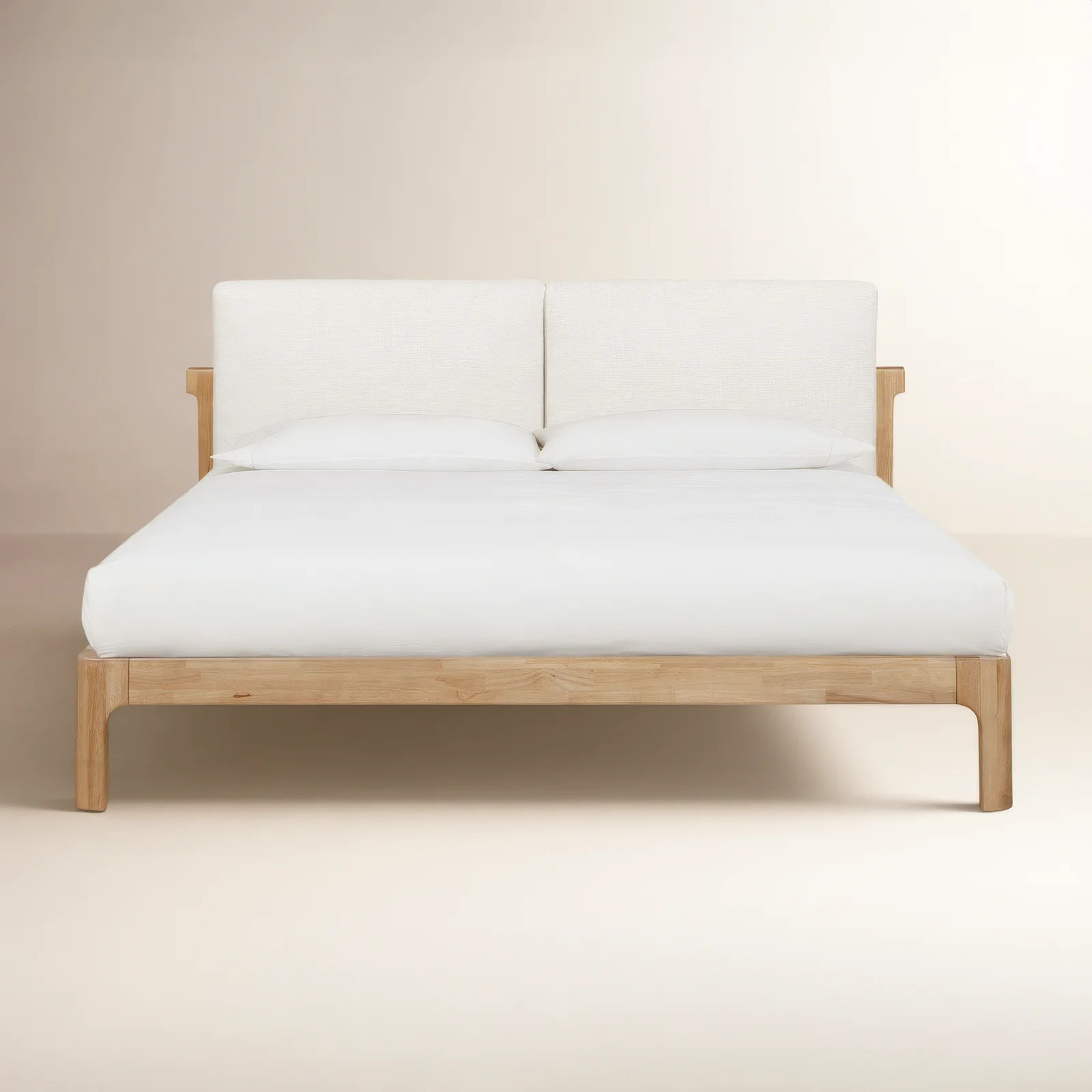 Joss & Main Furano Upholstered Two Cushion Platform Bed & Reviews | Joss & Main | Joss & Main