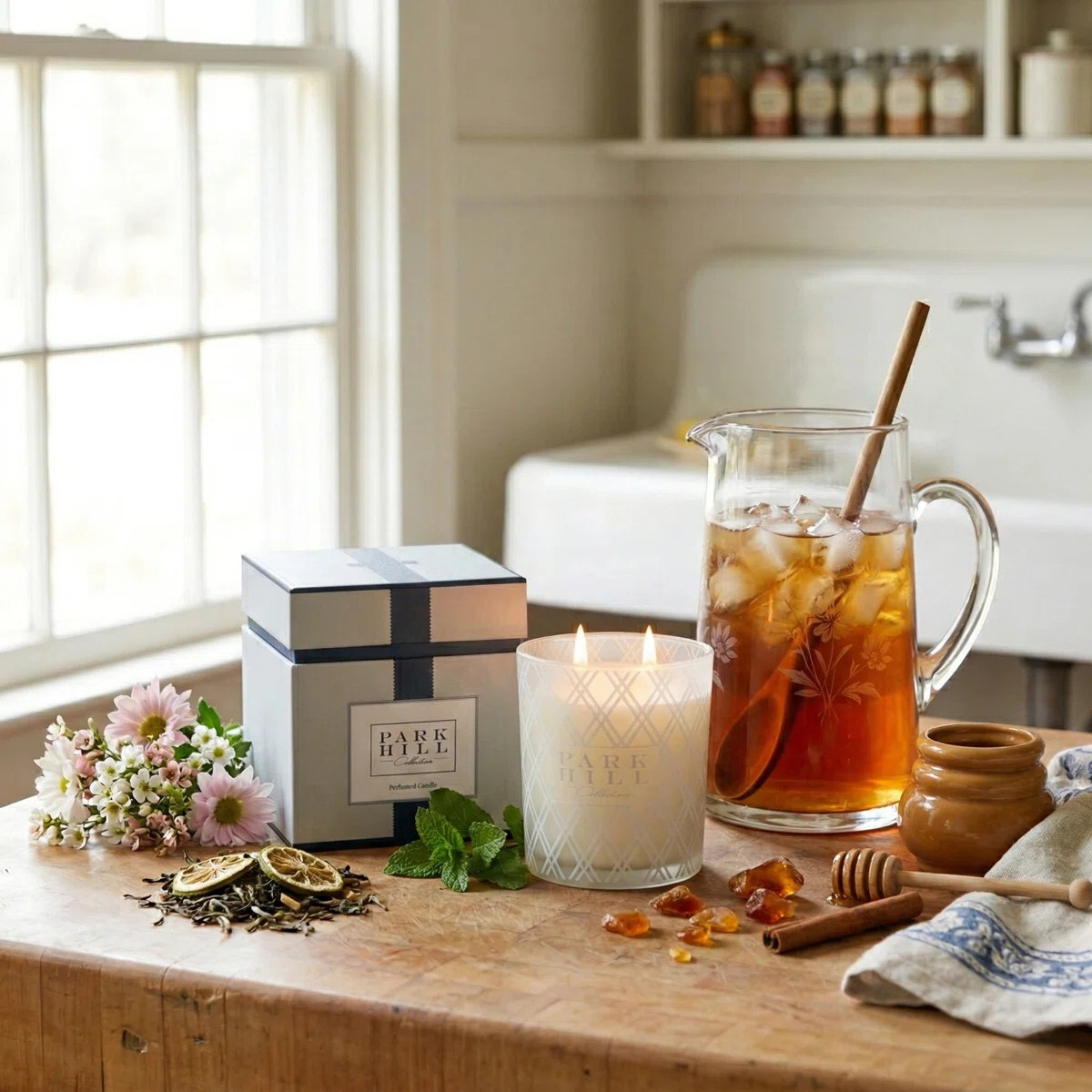 Park Hill Collection Candles Sweet Tea Perfumed Candle | Wayfair North America