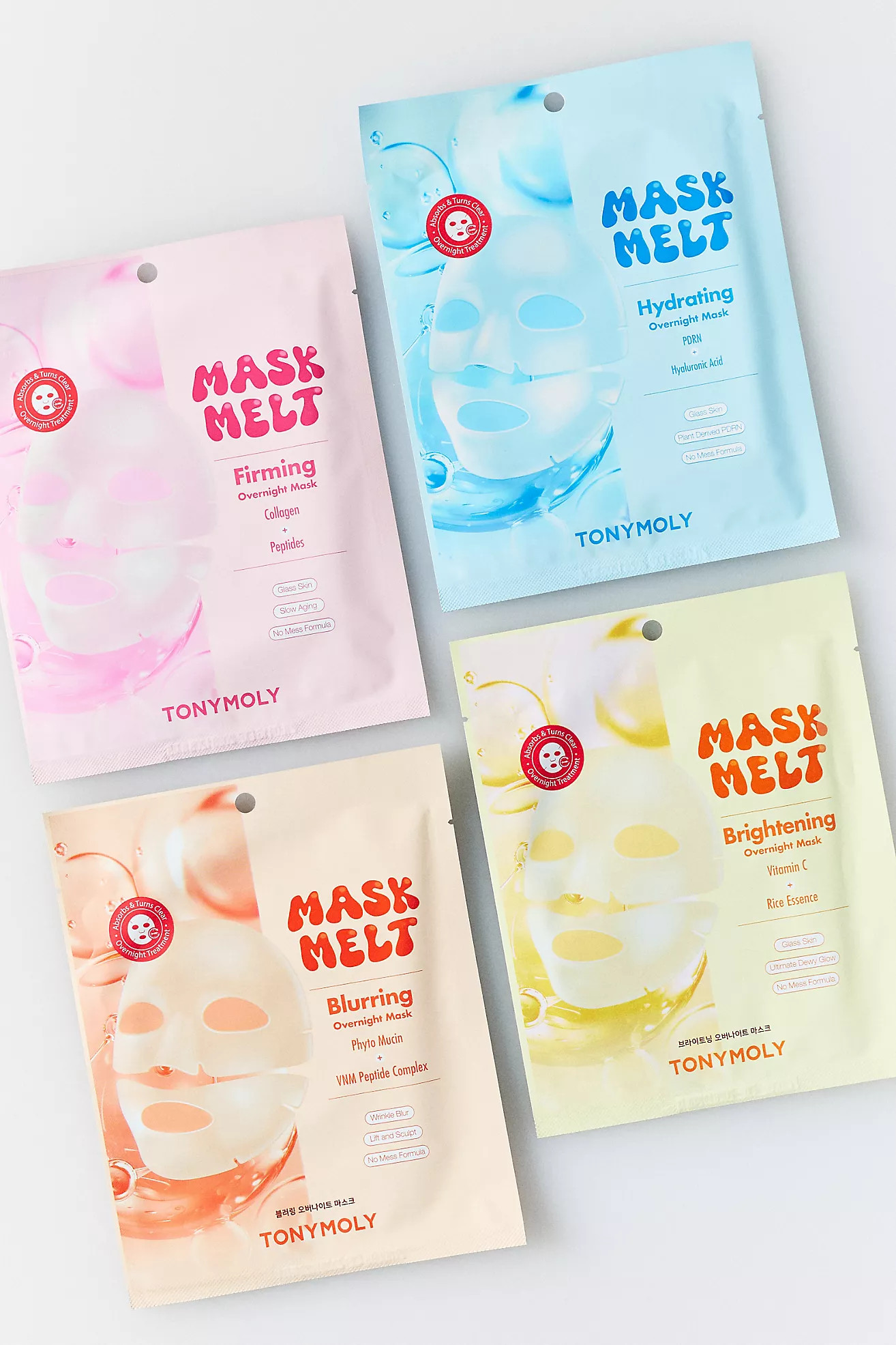TONYMOLY Mask Melts Targeted Solutions 4-Pack | Anthropologie (US)