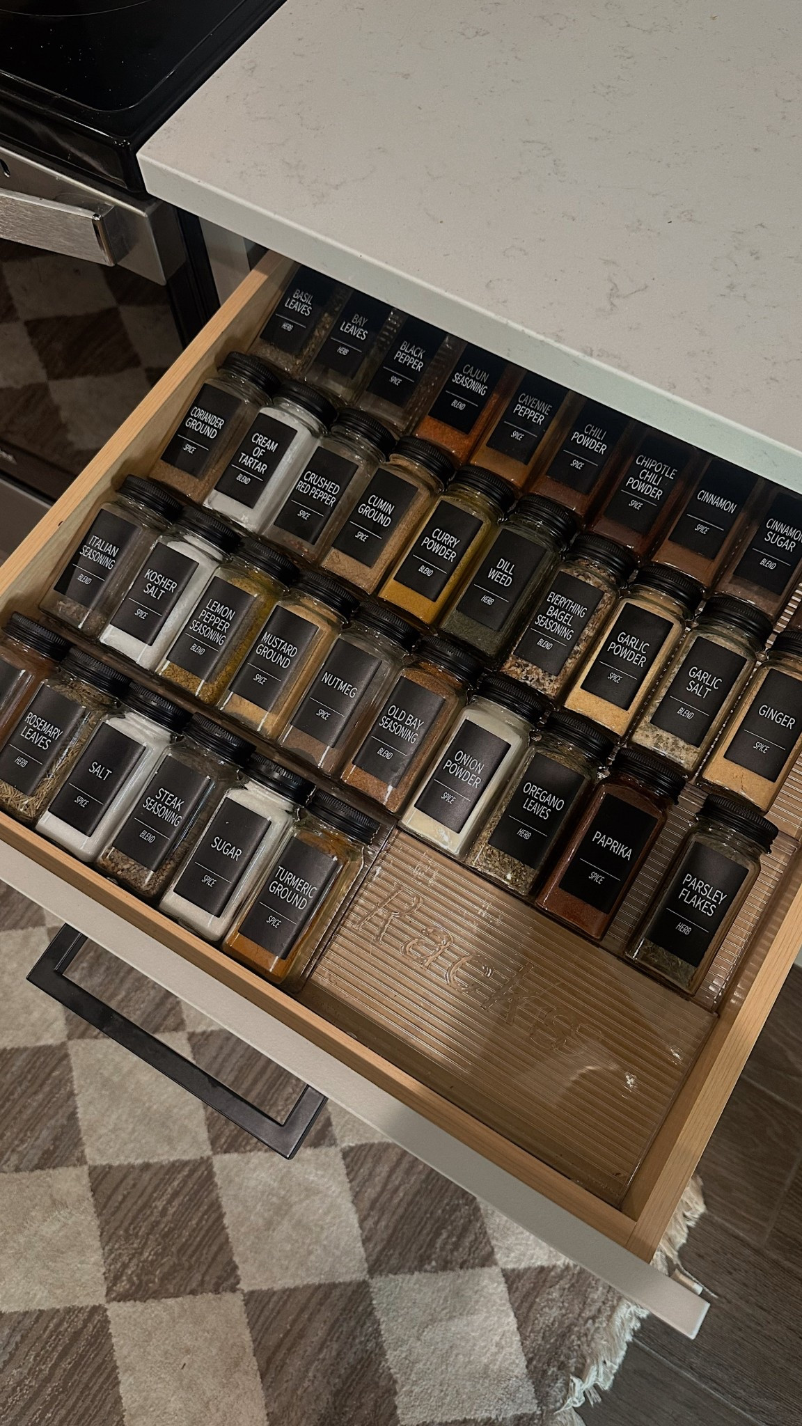 Restocked & alphabetical 😍 love these spice drawer organizers from Amazon! The best thing I’ve done for my kitchen organization. 

Amazon home, Amazon finds, kitchen gadgets, kitchen finds, Amazon home finds, spice drawer organizers, home organization 

#LTKHome #LTKFindsUnder50