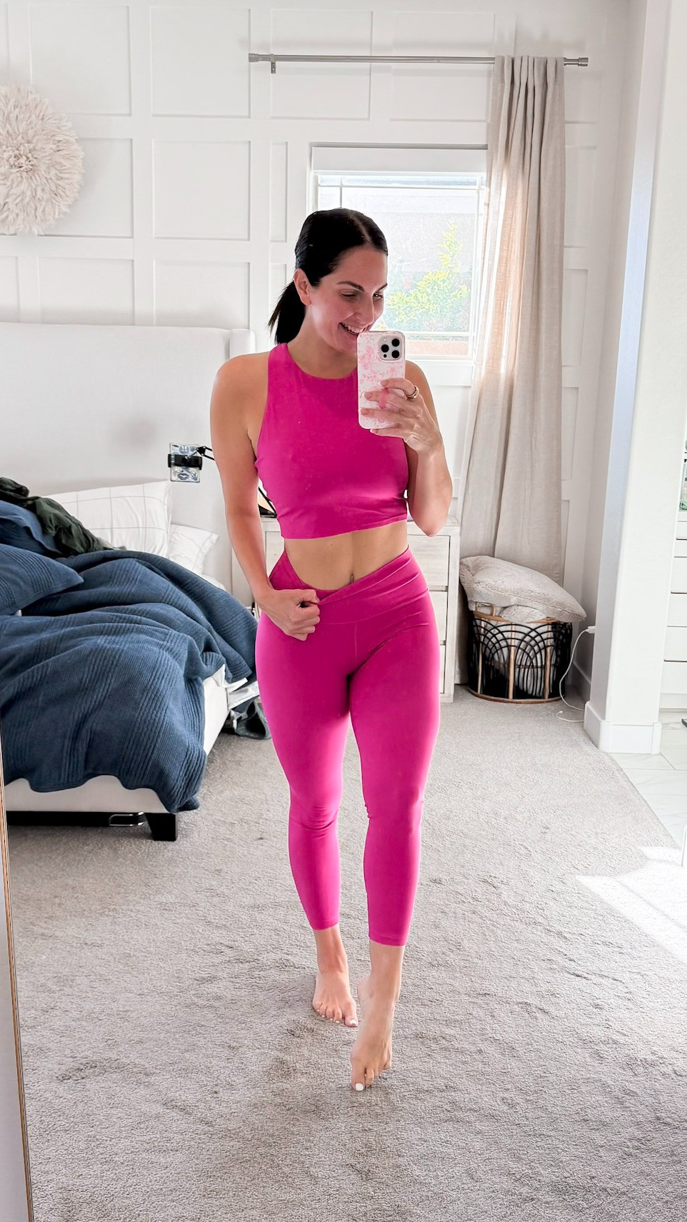 Workout OOTD! 🩷 

 #LTKActive #LTKBeauty