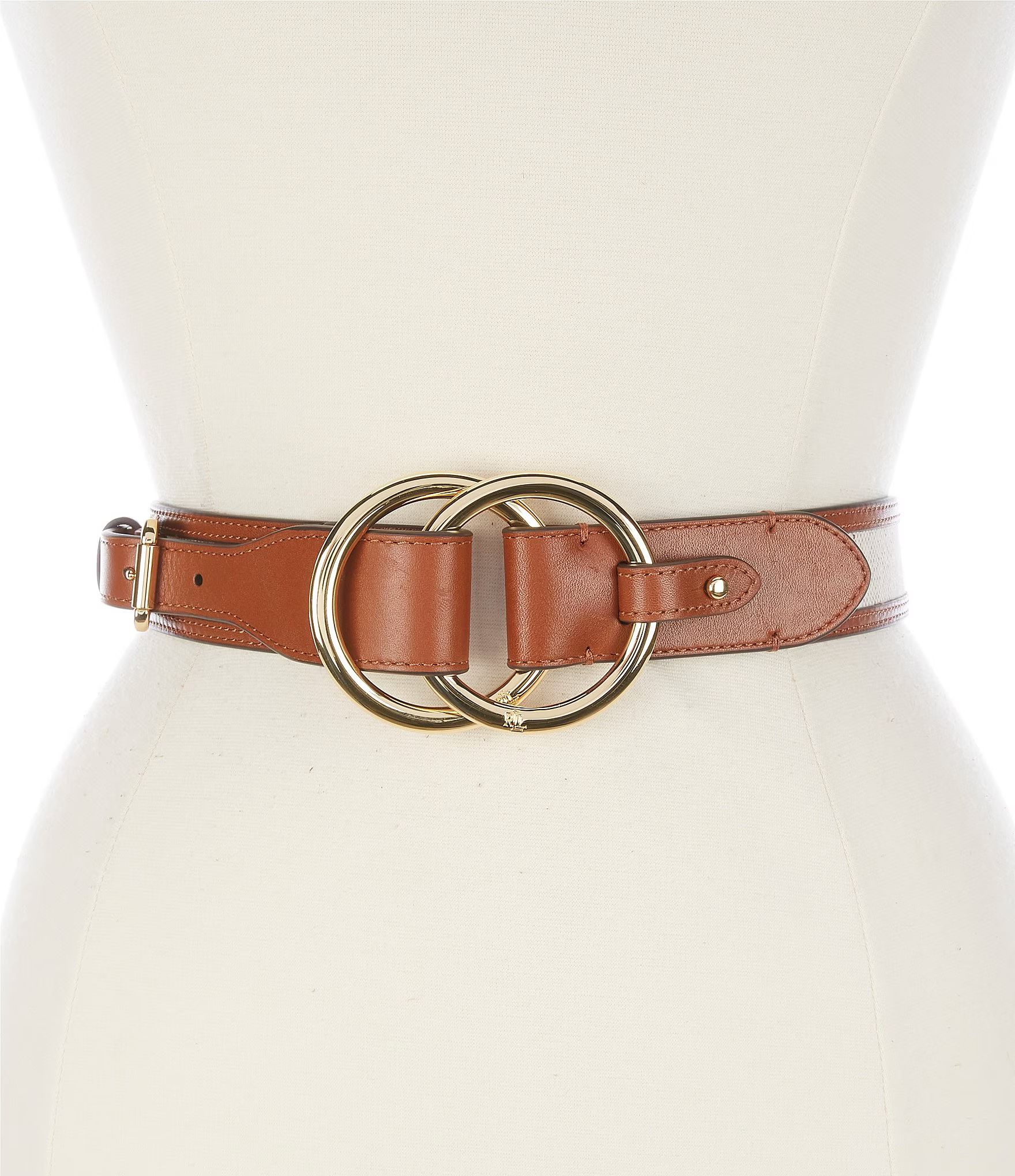 1.25" Canvas Leather Bend Back Belt | Dillard's