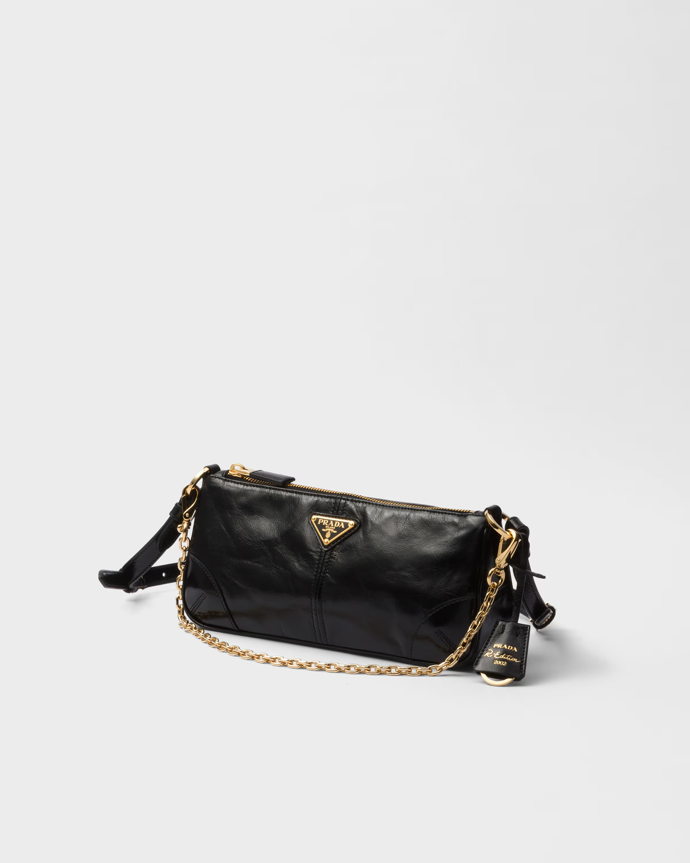 Prada Re-Edition 2002 medium leather shoulder bag | Prada US
