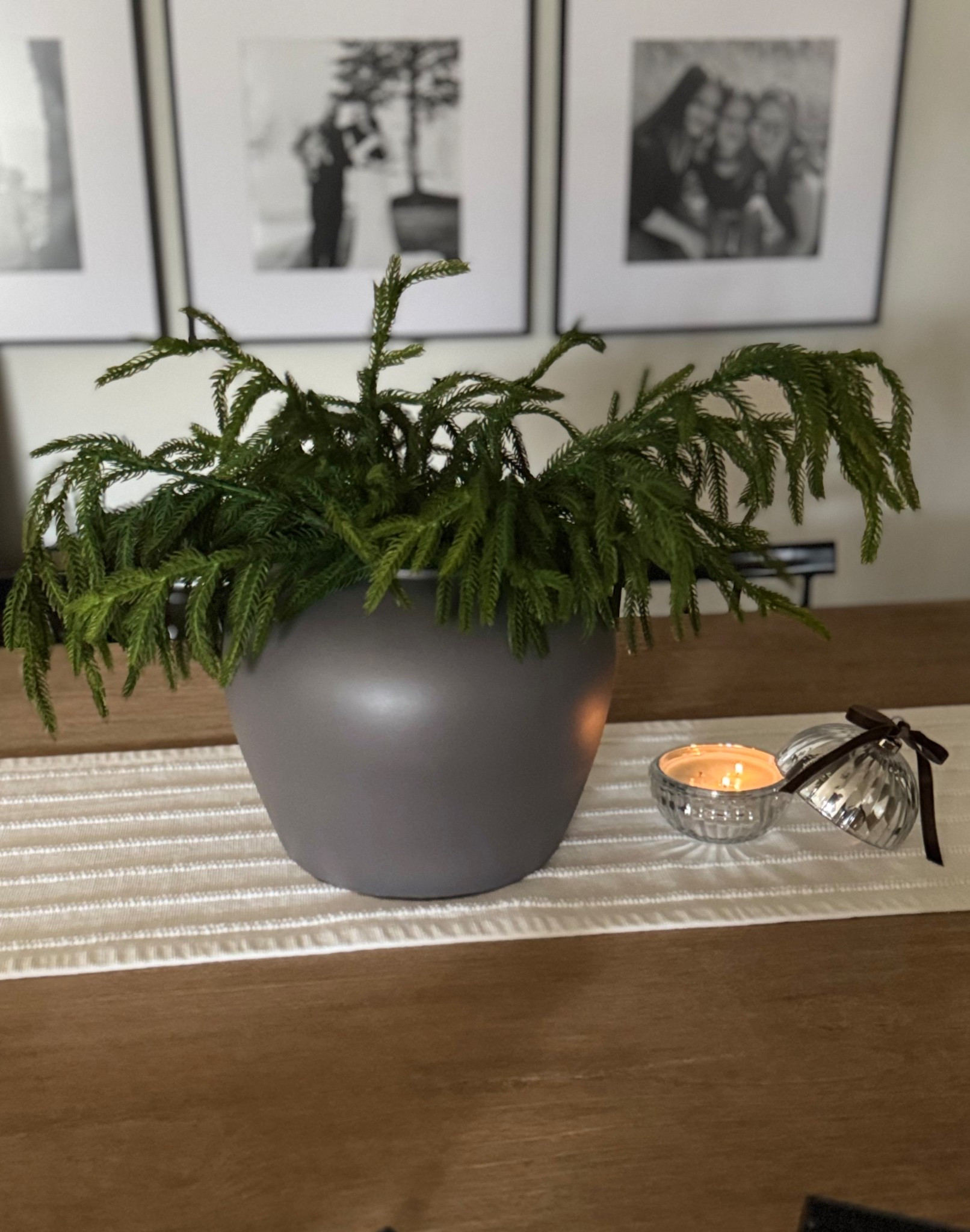 Dining room table styling, Christmas, Christmas styling, Christmas decor, greenery, pine stems, Afloral, gray vase, dining room table Christmas styling, pine florals, winter decor 

#LTKSeasonal #LTKHome #LTKSaleAlert

#LTKSaleAlert #LTKHome #LTKSeasonal