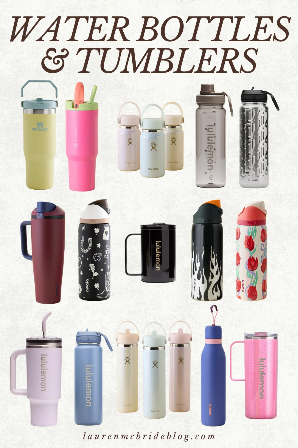 Water bottles and tumblers for the new year! 

 #LTKActive #LTKHome #LTKFindsUnder50