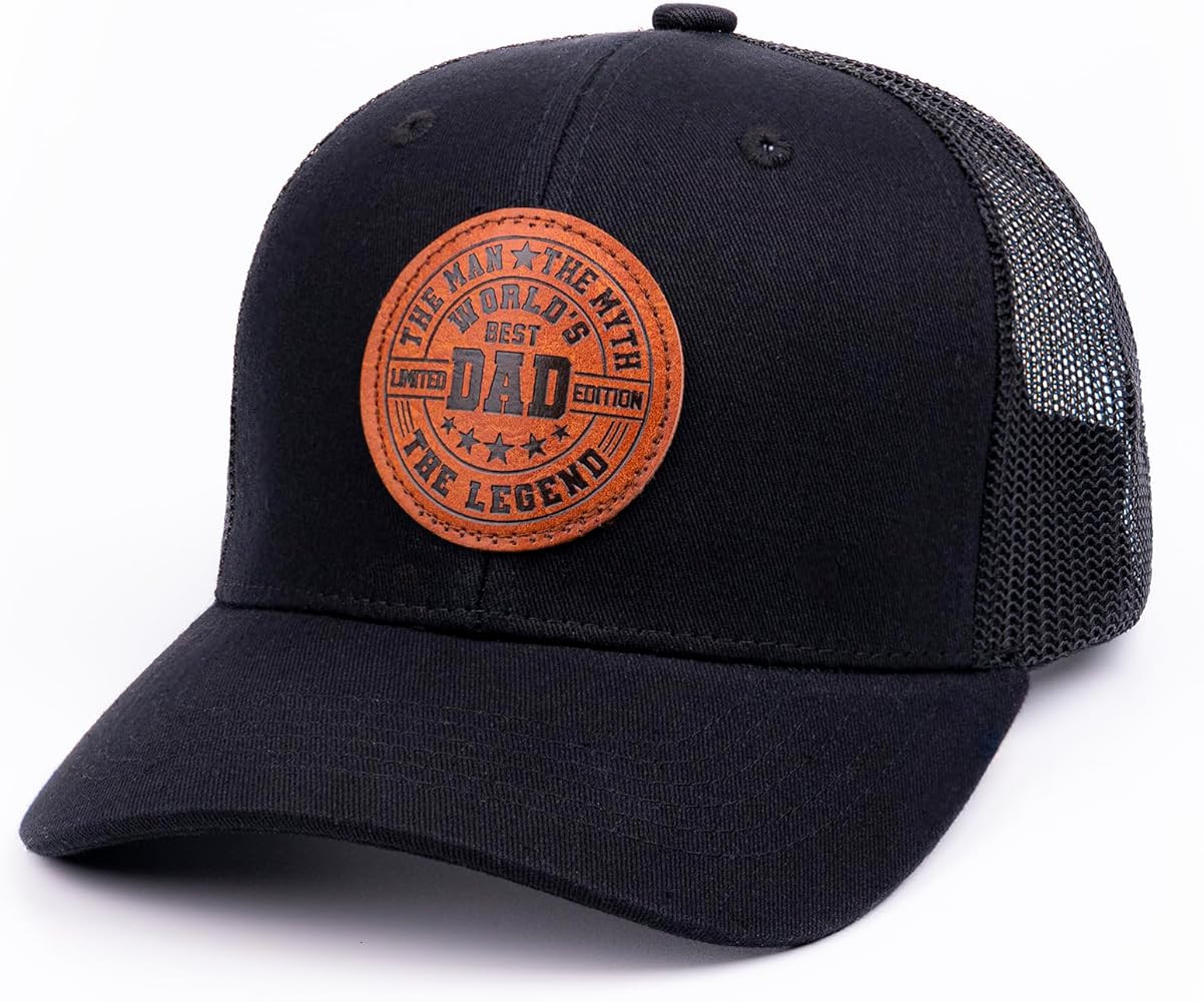 World Best Dad Ever Cap, Dad Hat Fathers Day Birthday Gifts for Dad Papa from Daughter Son Trucke... | Amazon (US)