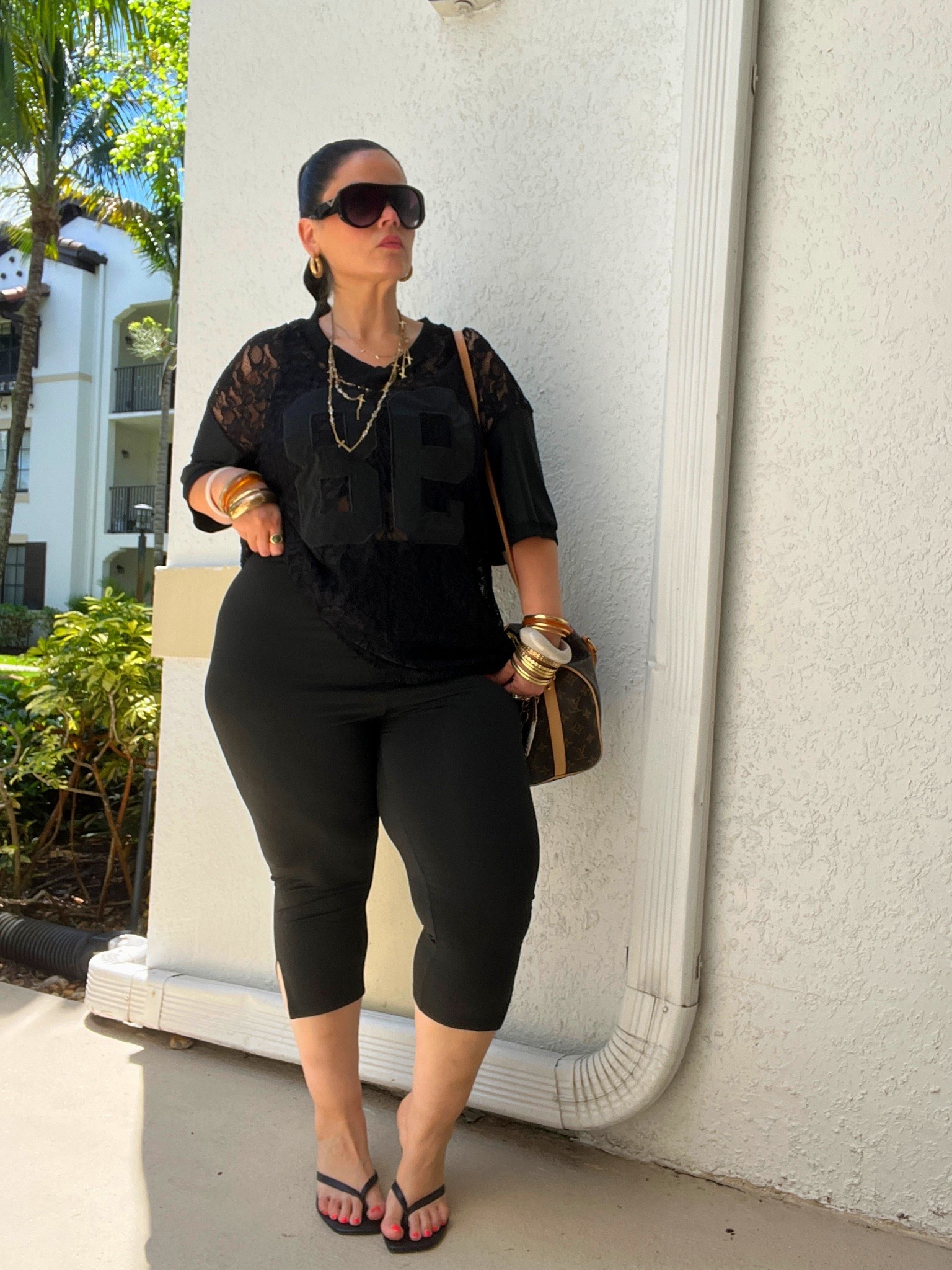 All black outfit but make it Summer

#LTKootd #LTKMidsize #LTKPlusSize