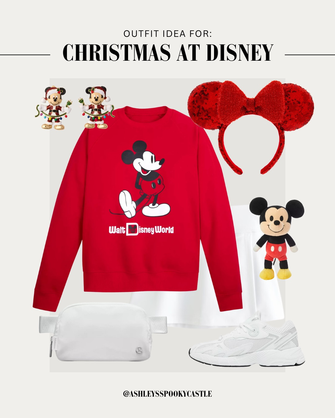 Classic Mickey outfit idea for the holidays at Disney World

#LTKSeasonal #LTKHoliday #LTKActive