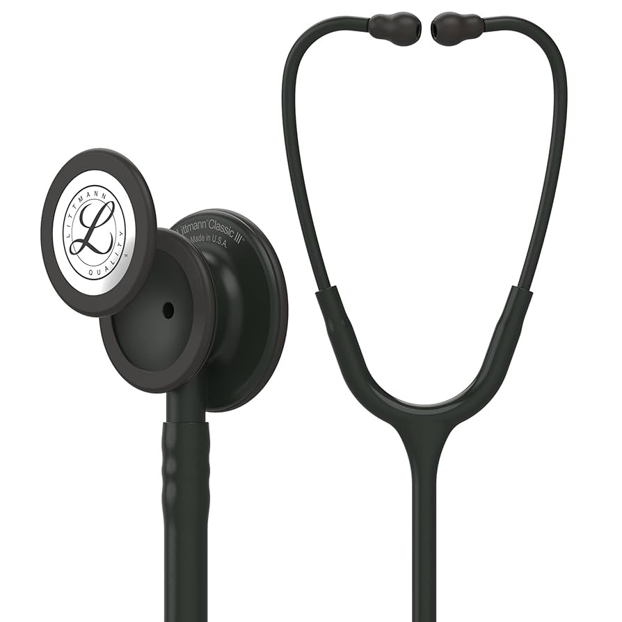 3M Littmann Classic III Monitoring Stethoscope, 5803, More Than 2X as Loud, Weighs Less, Stainles... | Amazon (US)
