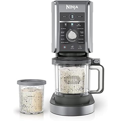 Ninja CREAMi, Ice Cream Maker, Ice Cream, Gelato, Sorbet ,Milkshakes, Mix-ins, Smoothie Bowls & M... | Amazon (US)