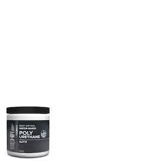 8 oz. Matte Clear Water-Based Interior Fast Drying Polyurethane | The Home Depot