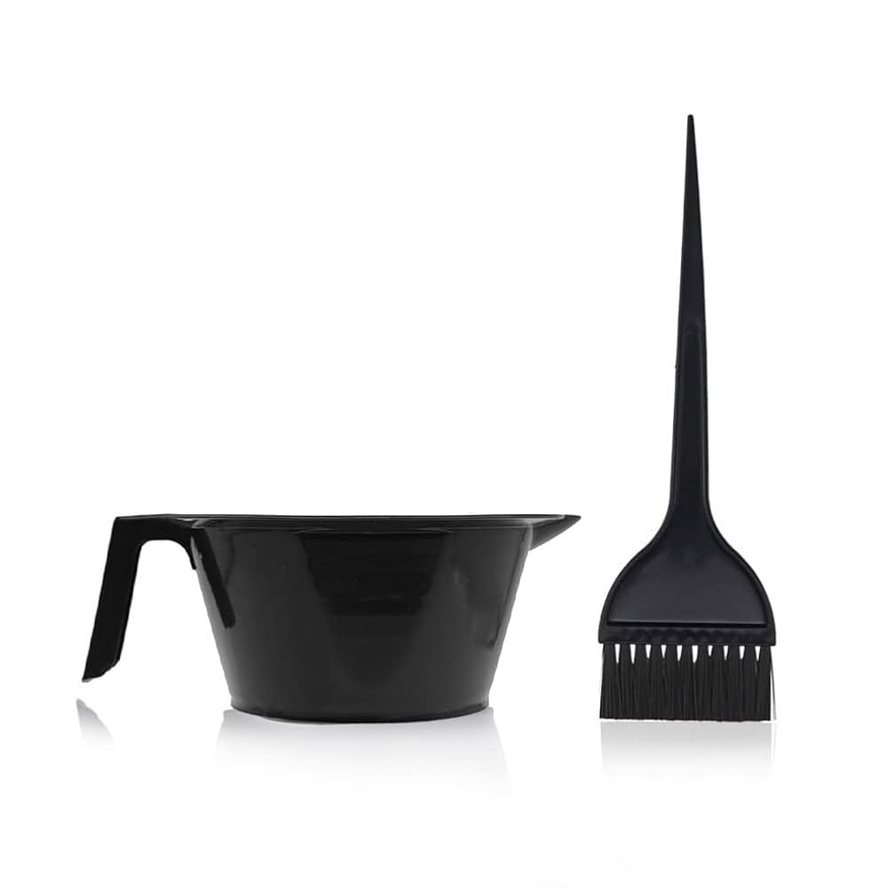 Magic Collection Handle and Pouring Lip Mixing Bowl and Dye Brush with Hook | Amazon (US)
