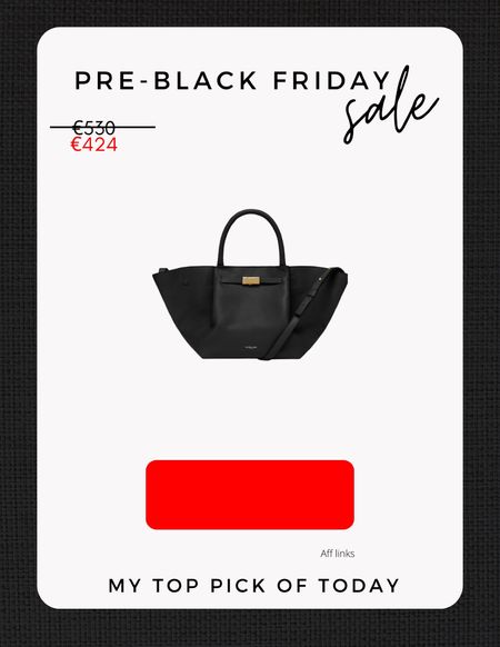 OMG, demellier has 20 % off their whole collection with code BF20 (you can register the code at the very end): I have been waiting for this the whole year 🔥

Black bag, demellier, designer bag, sale, black friday sale, cyber week

#LTKsalealert #LTKCyberSaleNL #LTKCyberWeek