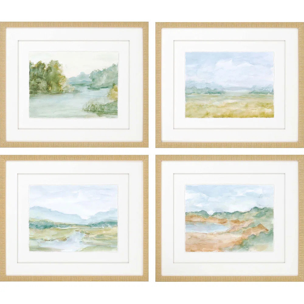 " Watercolour " by Harper 4 - Pieces | Wayfair North America