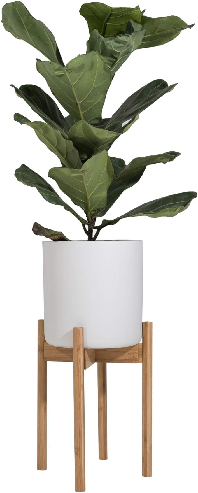 Sona Home Adjustable Mid Century Plant Stand, Available in 3 Sizes, 3 Colors - Modern Plant Stand... | Amazon (US)