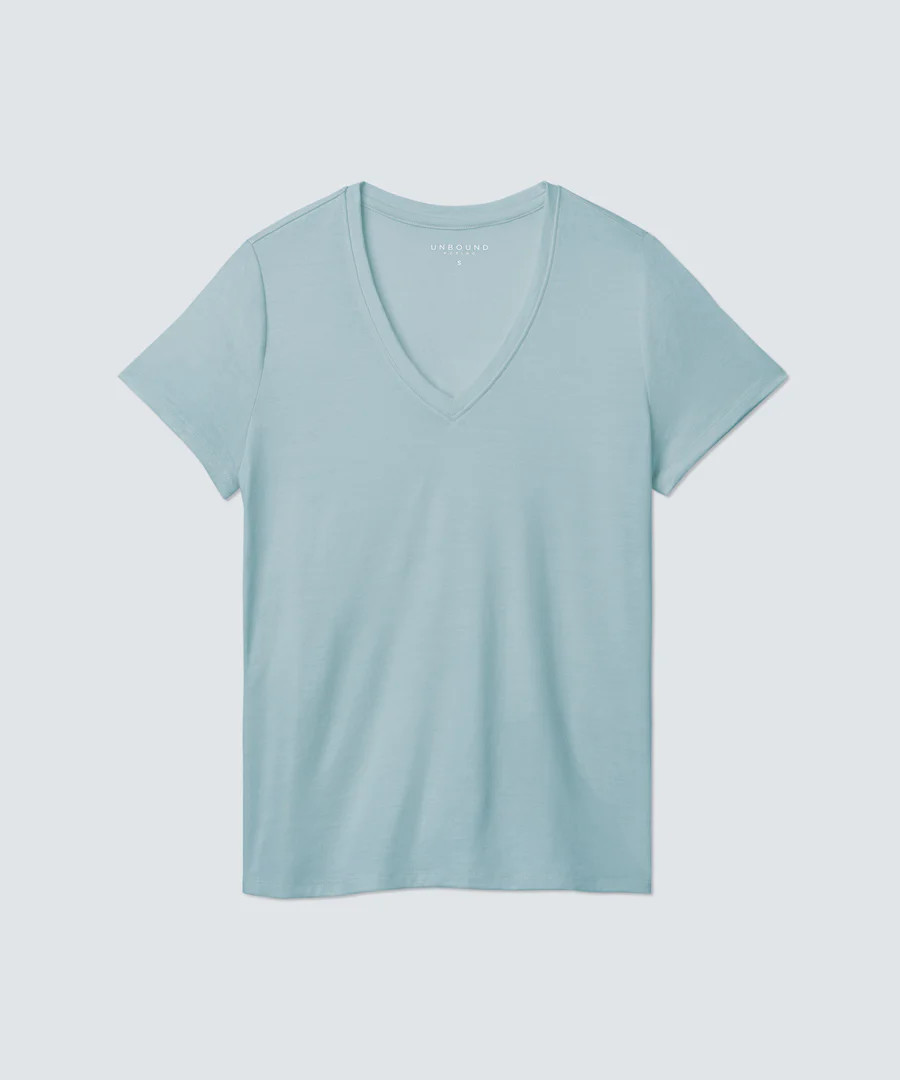 Women's Merino V-Neck T-Shirt | Unbound Merino | Unbound Merino
