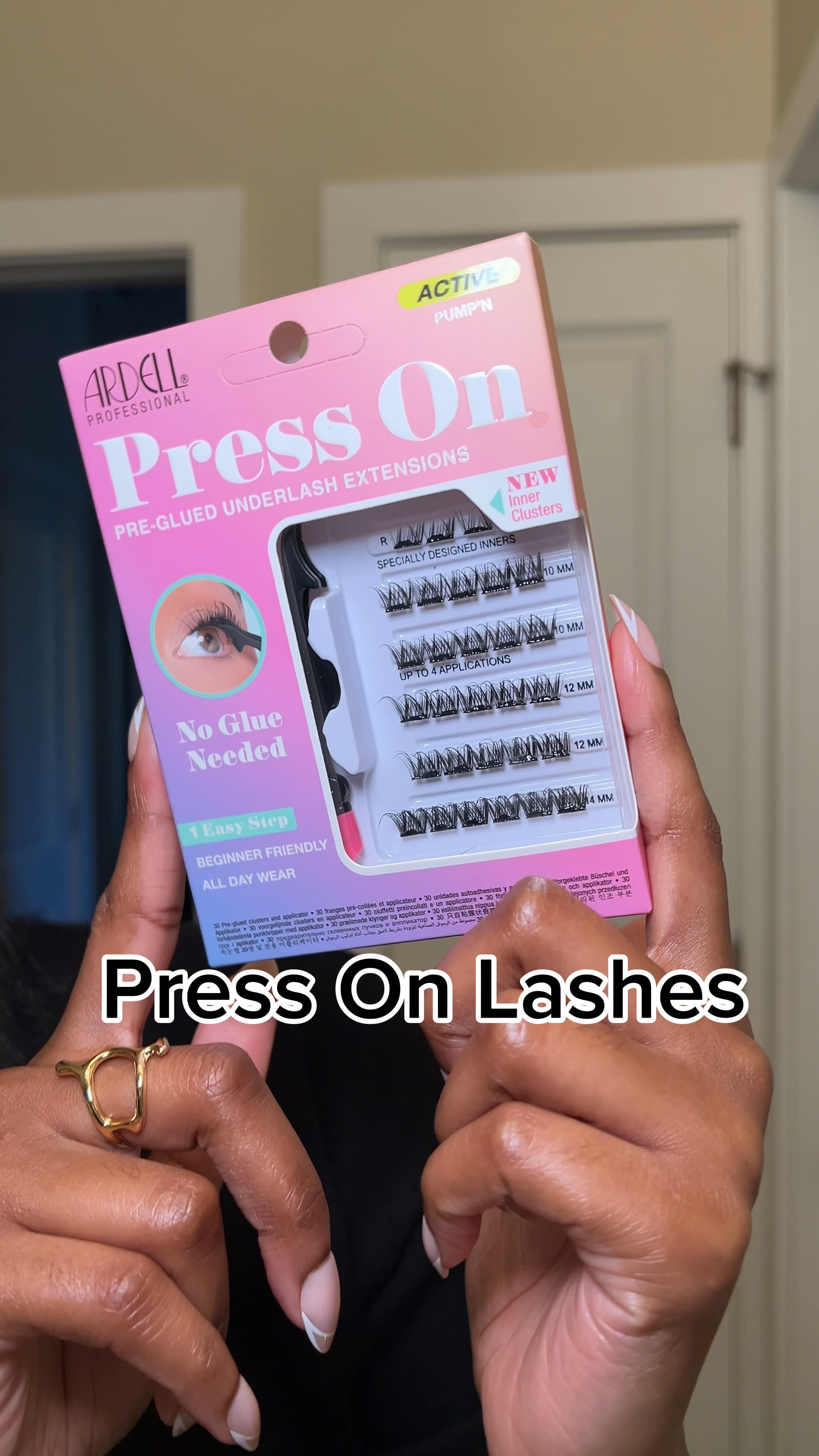 I never thought to get press on lashes!!! I will say after two days they will start falling off but it’s nothing to put them back on 🤷🏾‍♀️ 

#LTKCyberWeek #LTKBeauty #LTKFindsUnder50