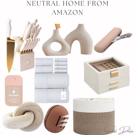 Neutral home finds from amazon

#LTKhome #LTKunder100 #LTKfamily