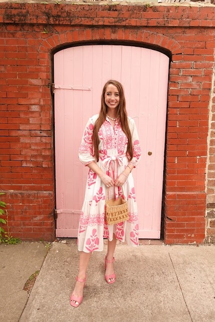 Adore this Sue Sartor look for less 😍 I have it in three colors! Fits true to size but I sized up one to a medium for a more flowy look. 
.
Etsy finds block print midi dress 

#LTKFindsUnder100 #LTKSaleAlert #LTKStyleTip