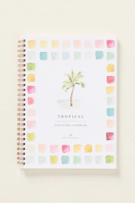 Emily Lex Studio Watercolor Workbook | Anthropologie (US)