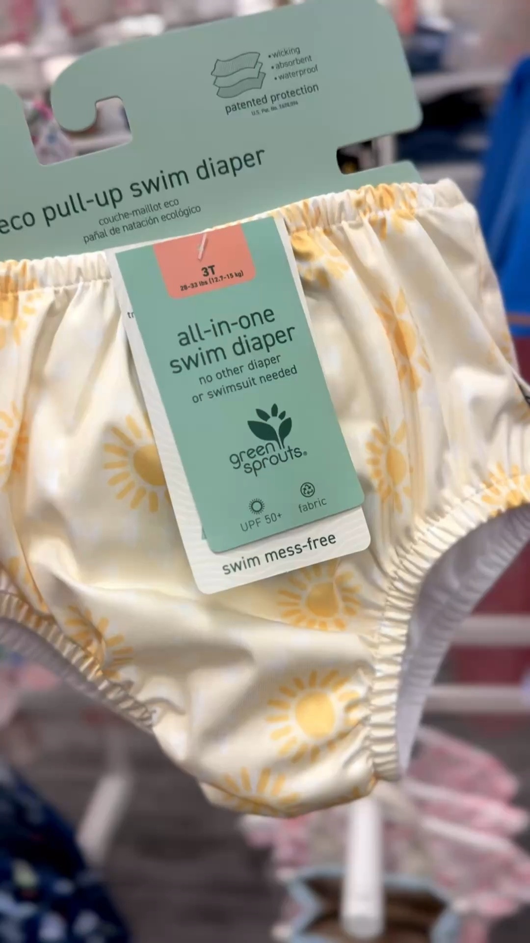 What a genius idea these diapers are reusable swim diapers ranging from size 6 month all the way up to 4T cannot wait to try these out for the summer. Also love that they’re SPF and they are currently on sale for 40% off right now at target ☀️ 

#babyswim #targetbaby #targetspringsale #springbreak 

#LTKSaleAlert #LTKSwim #LTKBaby